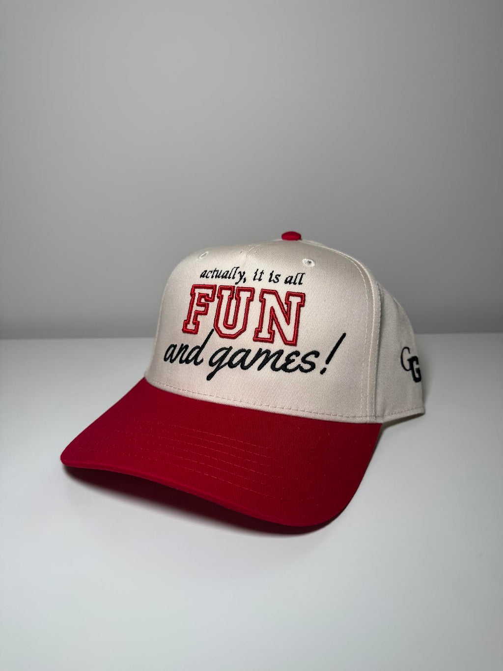 Fun & Games Hat - Red