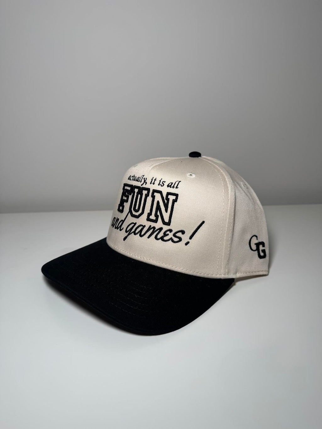 Fun & Games Hat - Black