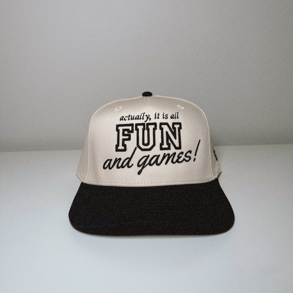 Fun & Games Hat - Black